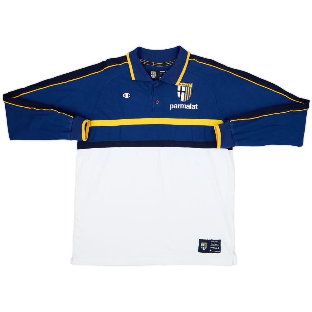 2003-04 Parma Champion Leisure Polo L/S Shirt - 8/10 - (L)