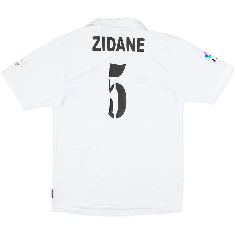 2001 Real Madrid Home Shirt Zidane #5 - 5/10 - (S)