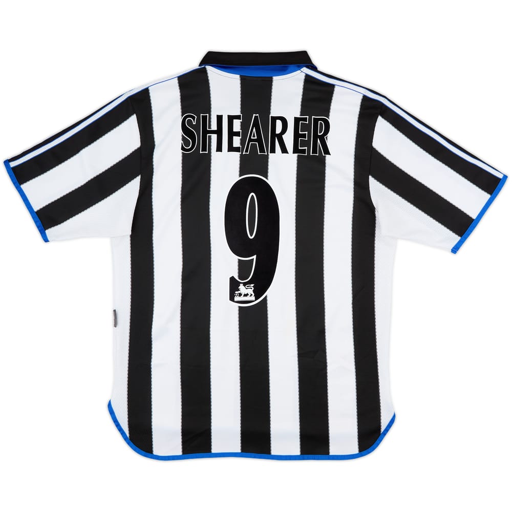 1999-00 Newcastle Home Shirt Shearer #9 - 10/10 - (M)