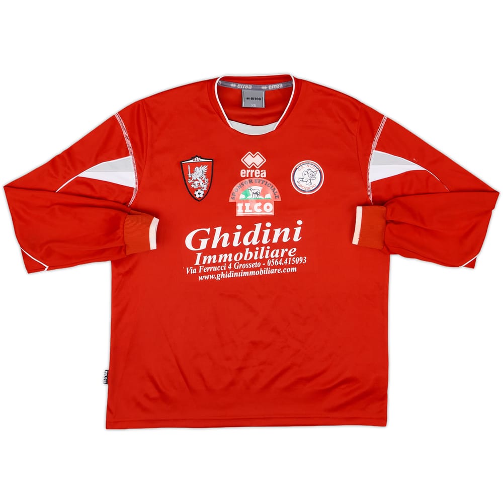 2000s Perugia Errea Scuola Calcio Training L/S Shirt - 7/10 - (XS)