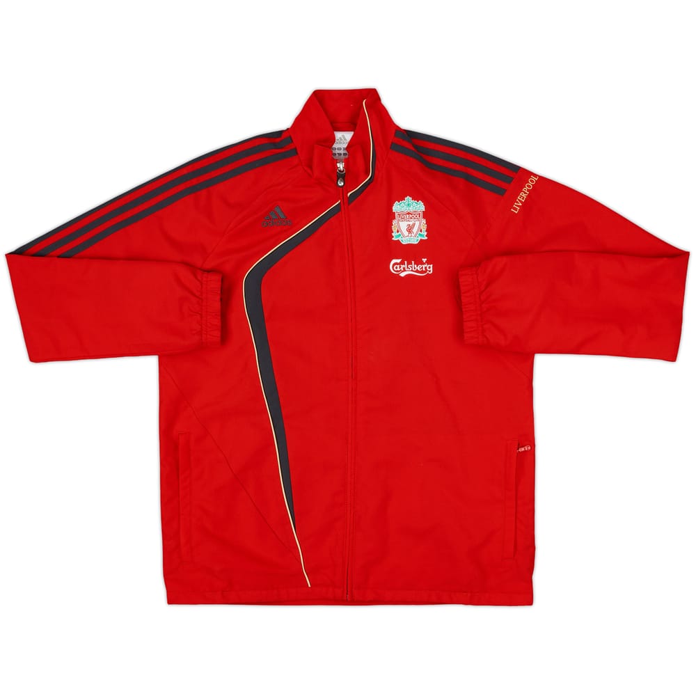 2009-10 Liverpool adidas Track Jacket - 9/10 - (L.Boys)