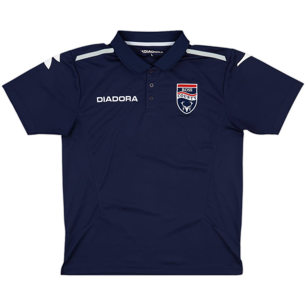 2013-14 Ross County Diadora Polo Shirt - 7/10 - (L)
