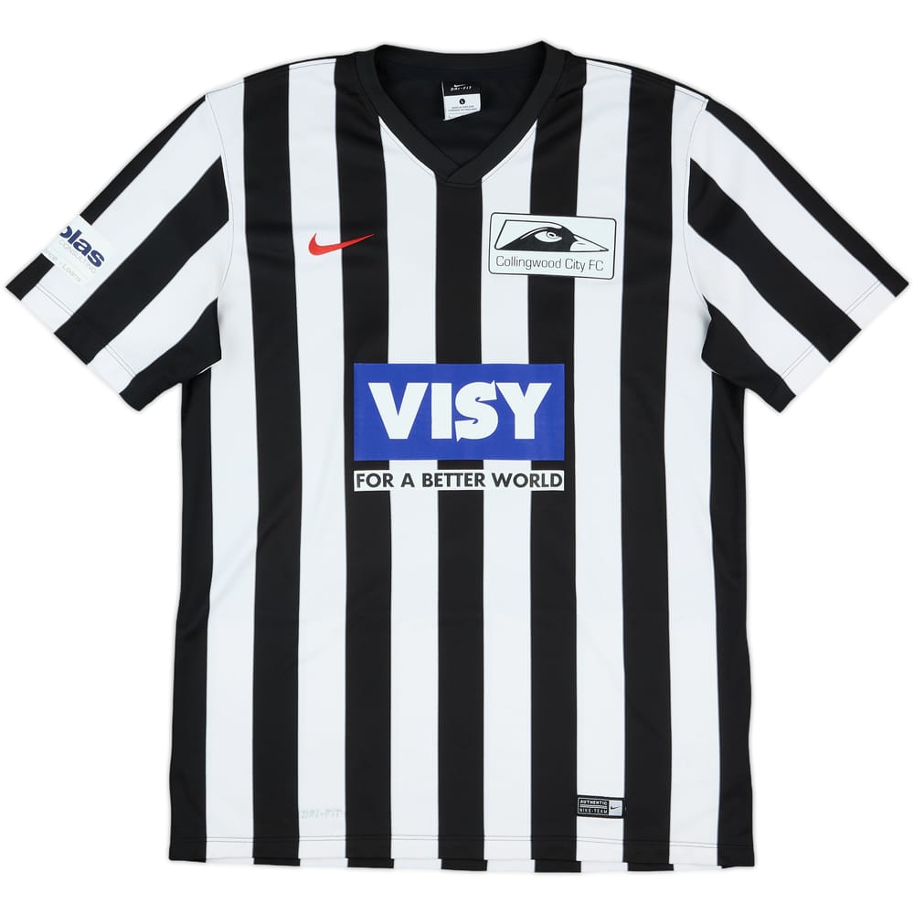 2015-16 Collingwood City Match Issue Home Shirt #17