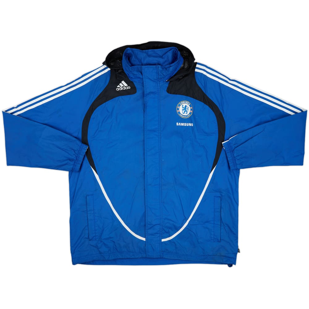 2008-09 Chelsea adidas Hooded Rain Jacket - 4/10 - (XXL)