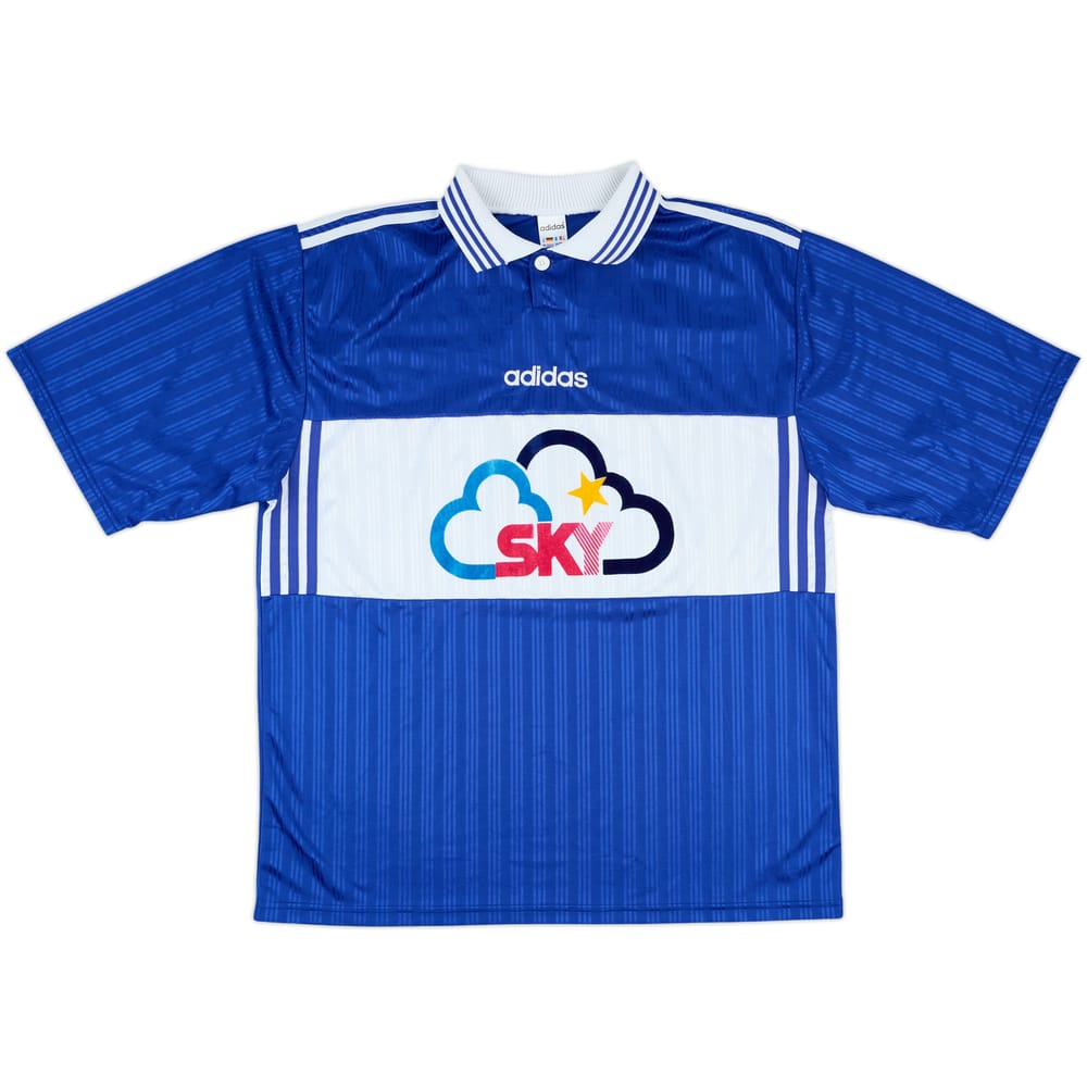 1996-97 Holstein Kiel Match Issue Home Shirt #18