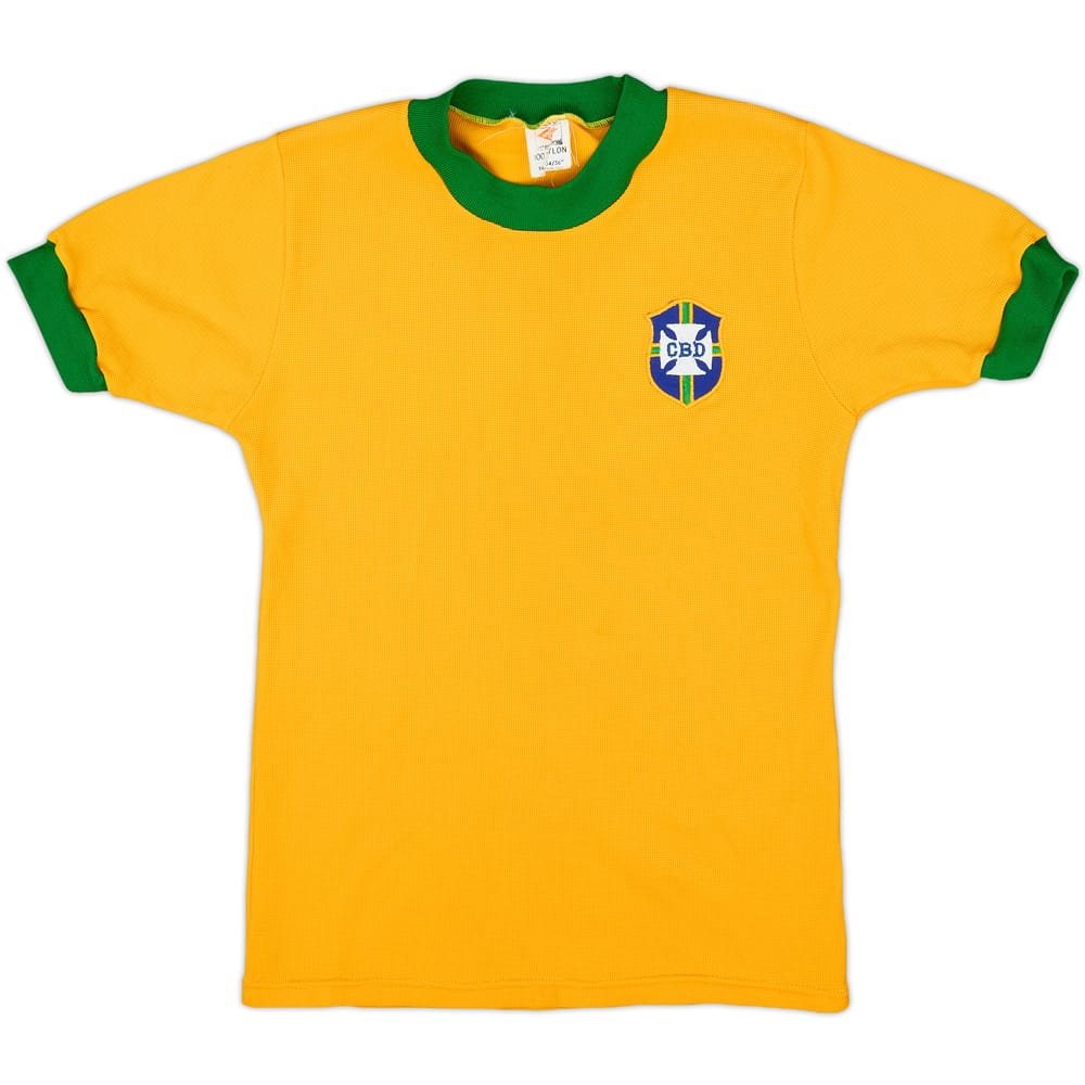 1970-74 Brazil Home Shirt - 9/10 - (S)
