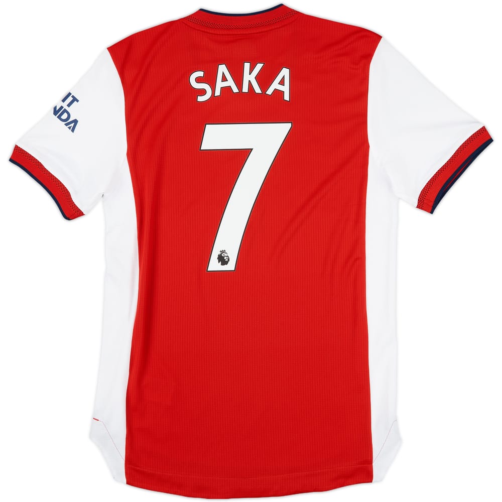 2021-22 Arsenal Authentic Home Shirt Saka #7 (S)