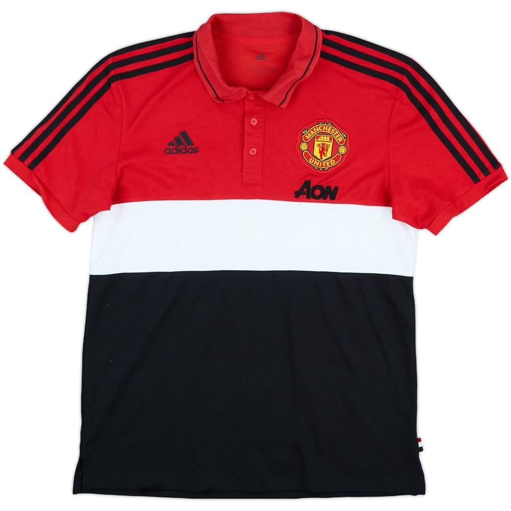 2019-20 Manchester United adidas Polo Shirt - 8/10 - (L)