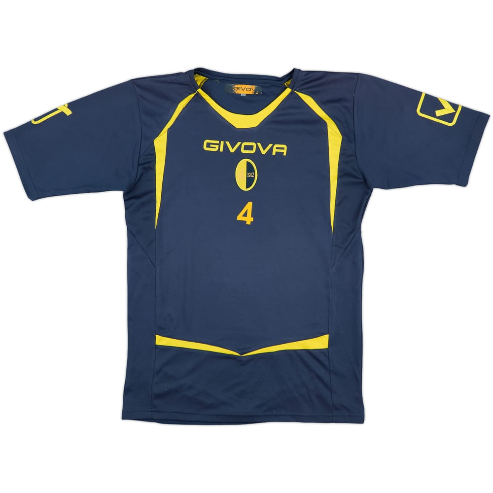 2009-10 Modena Player Issue Training Shirt #4 (Bianco)
