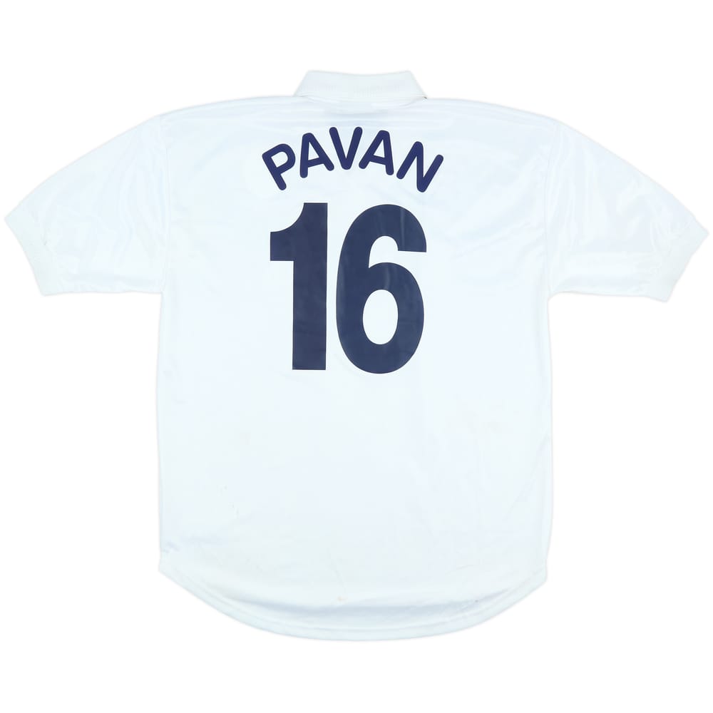 2002-03 Modena Match Issue Fourth Shirt Pavan #16