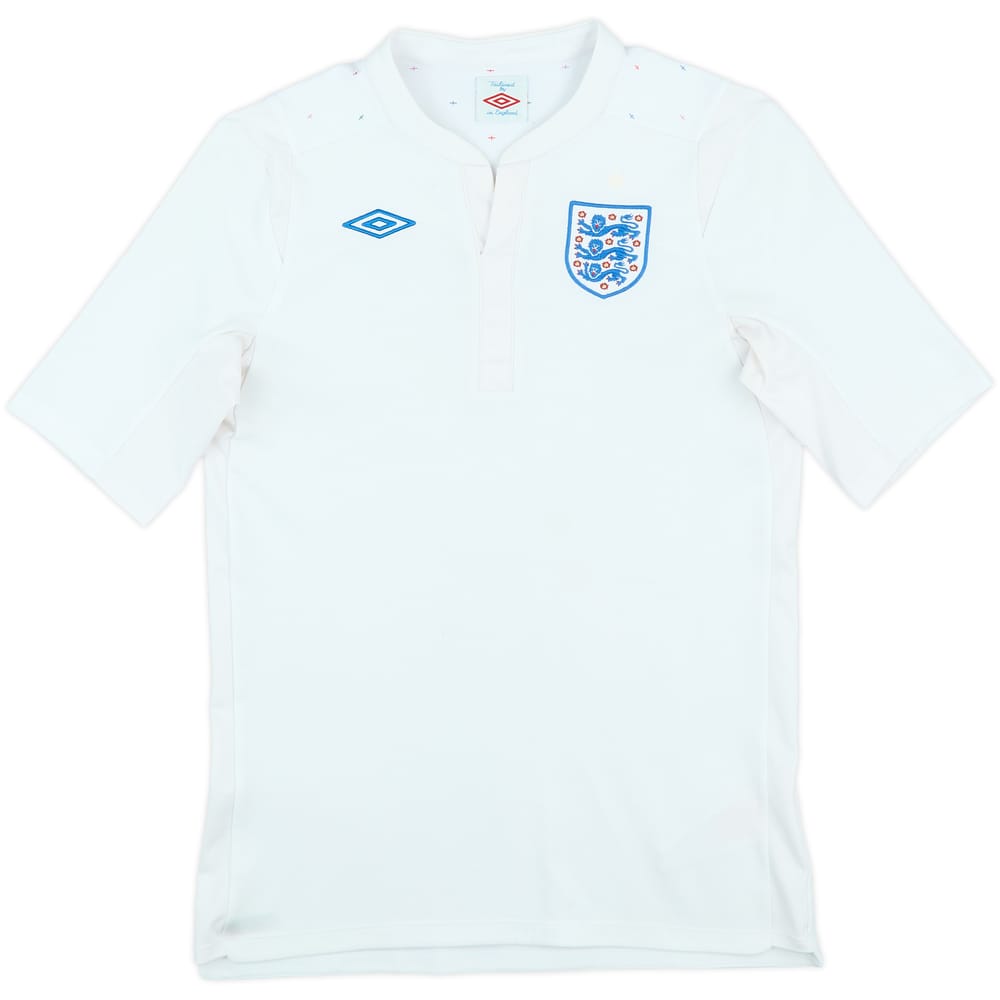 2010-11 England Home Shirt - 8/10 - (Women's S)