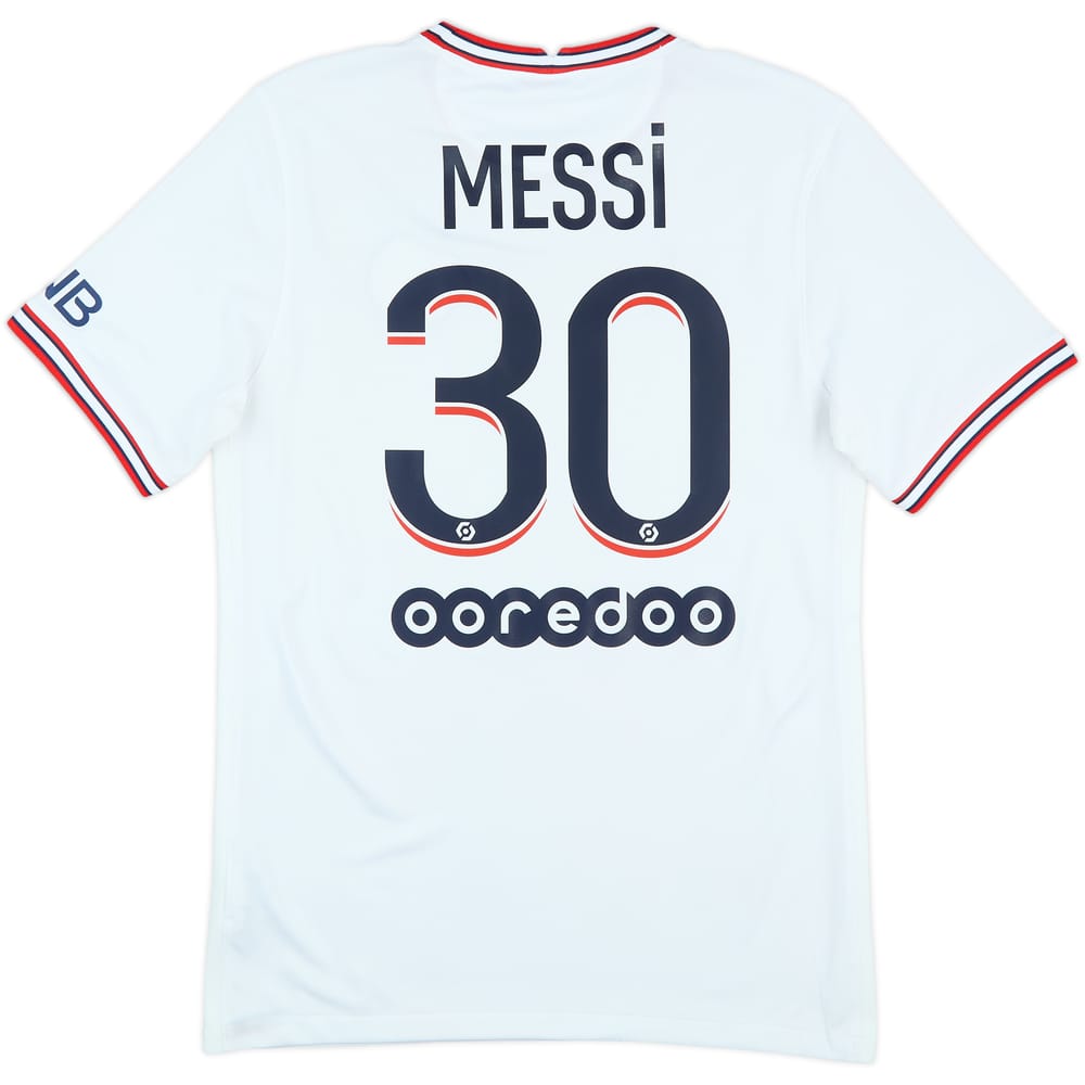 2021-22 Paris Saint-Germain Fourth Shirt Messi #30 - 9/10 - (S)