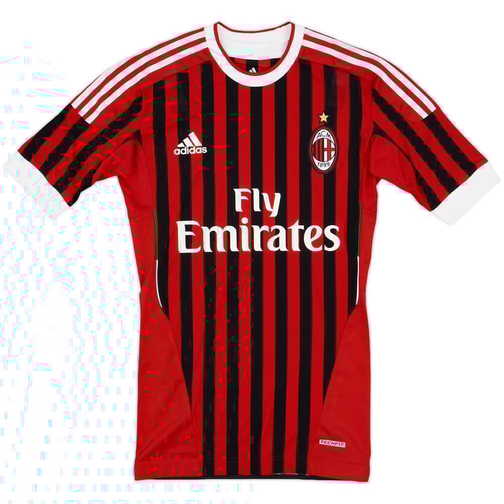 2011-12 AC Milan Player Issue Home Shirt (M)