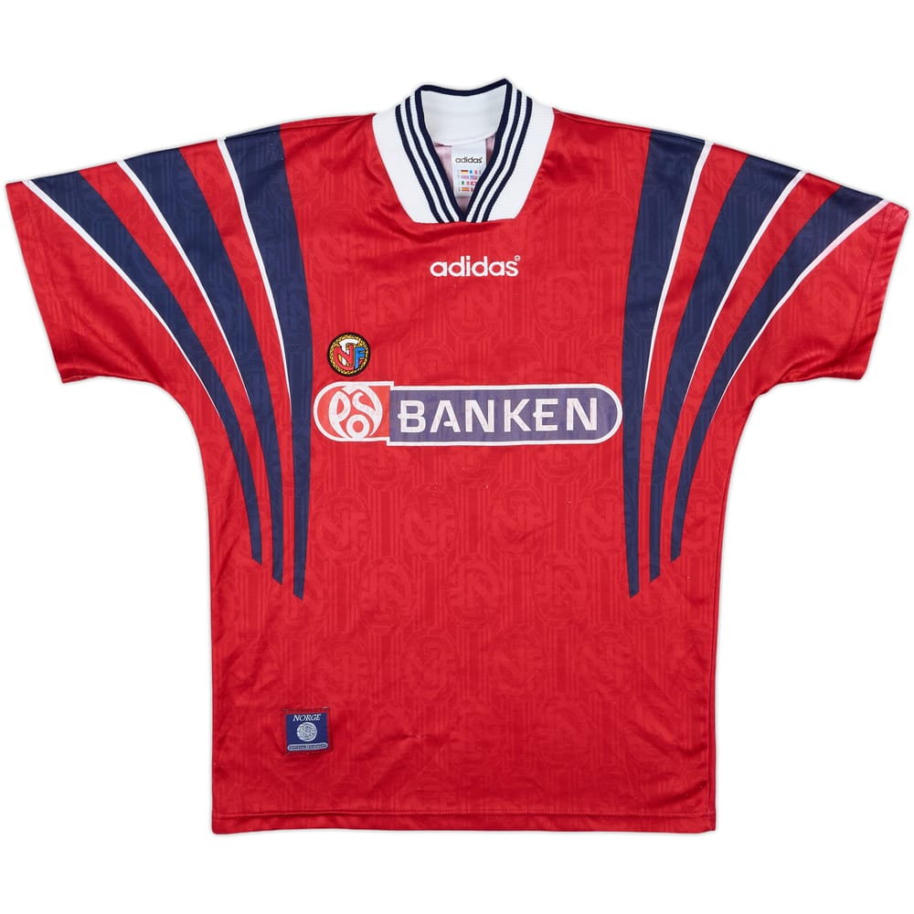 1996-97 Norway Player Issue Training/Home Shirt #7