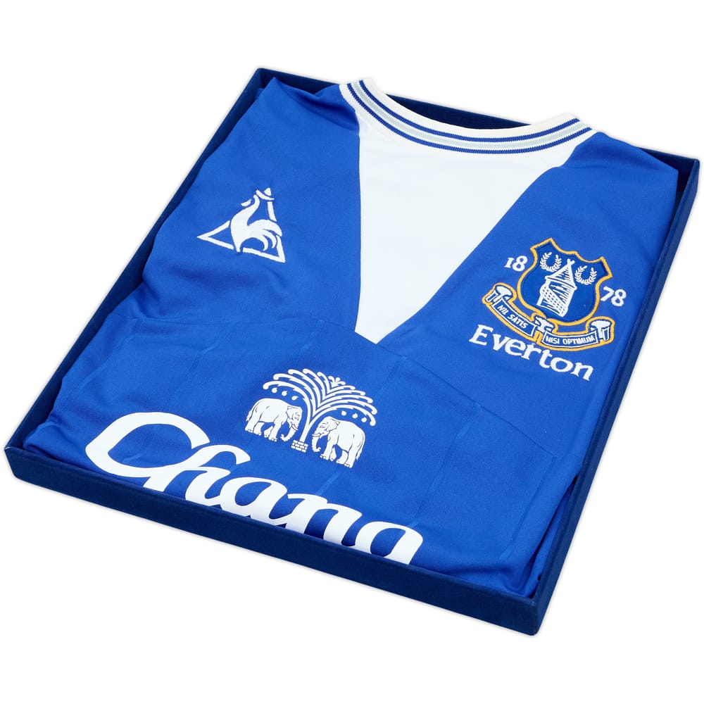 2009-10 Everton Limited Edition Commemorative Home Shirt Nº 0293 - 7/10 - (M)