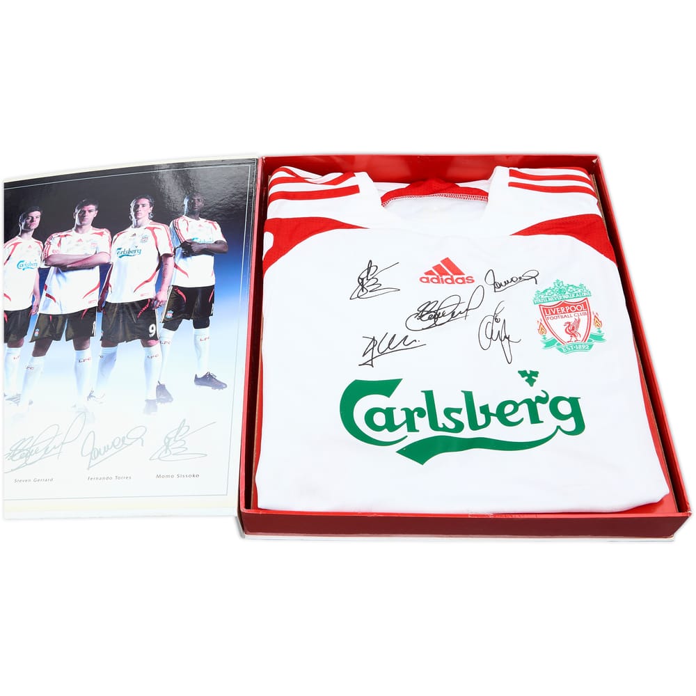2007-08 Liverpool Limited Edition Away Shirt N° 1242 (L)