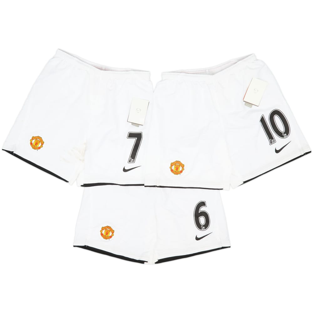 2007-09 Manchester United Home Shorts (M.Boys)