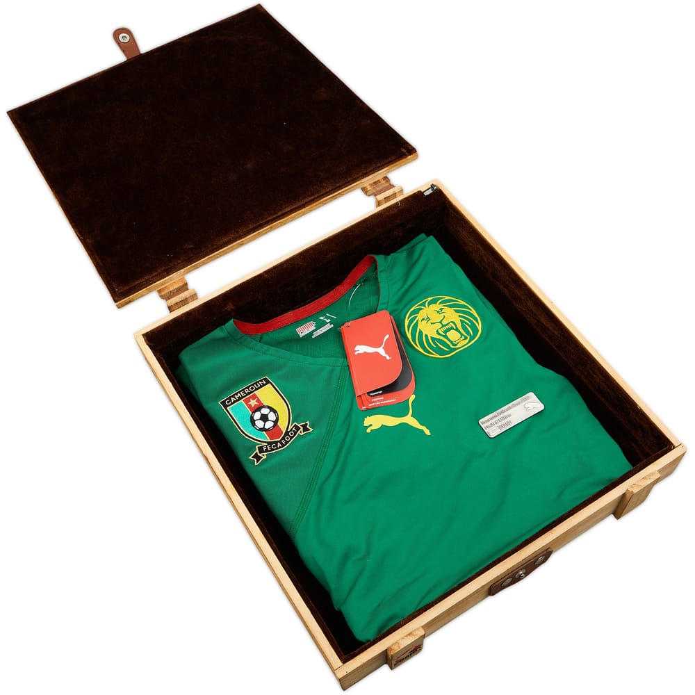 2010-11 Cameroon Limited Edition Player Issue Home Shirt 1009/1202 (S)