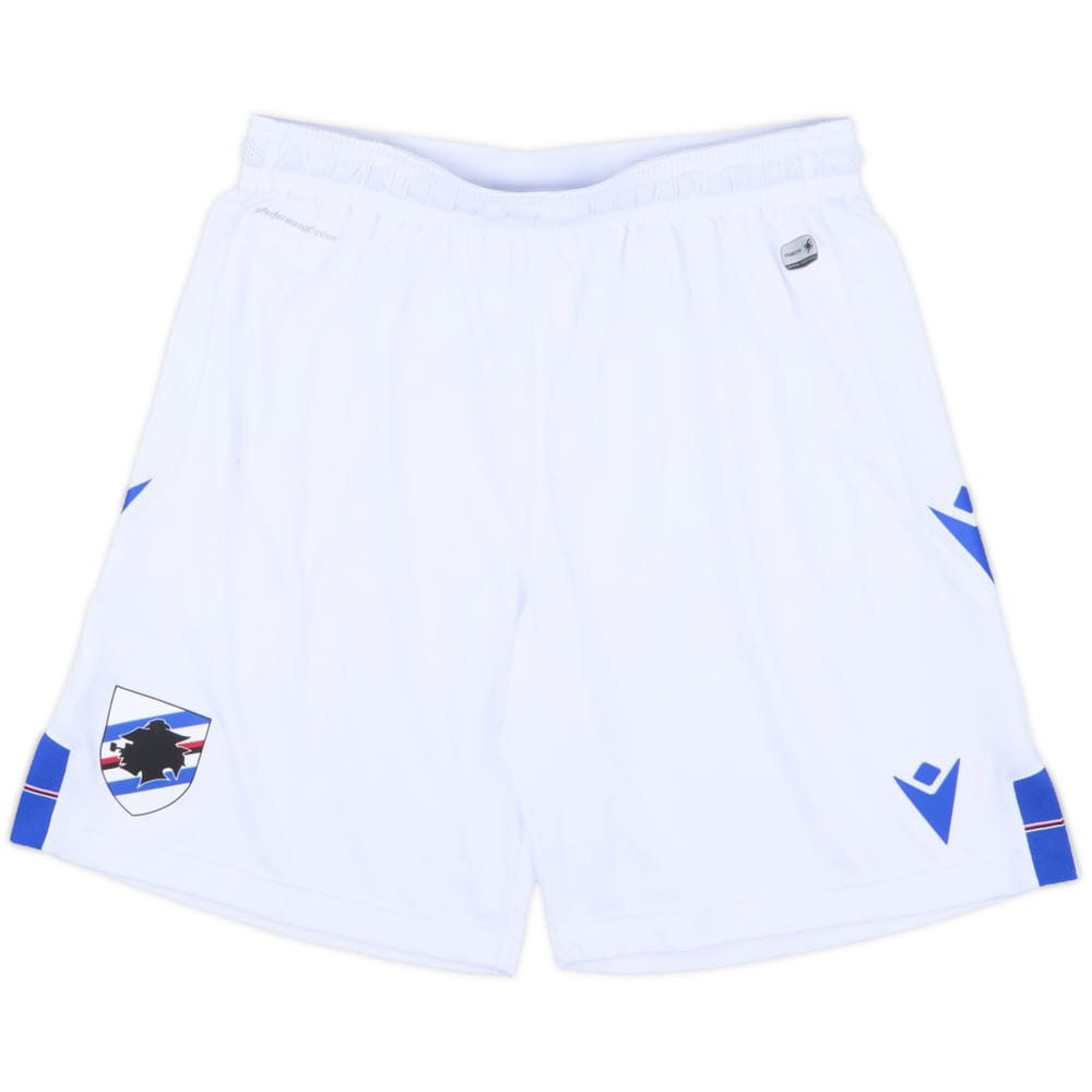 2020-21 Sampdoria Home Shorts - 7/10 - (S)