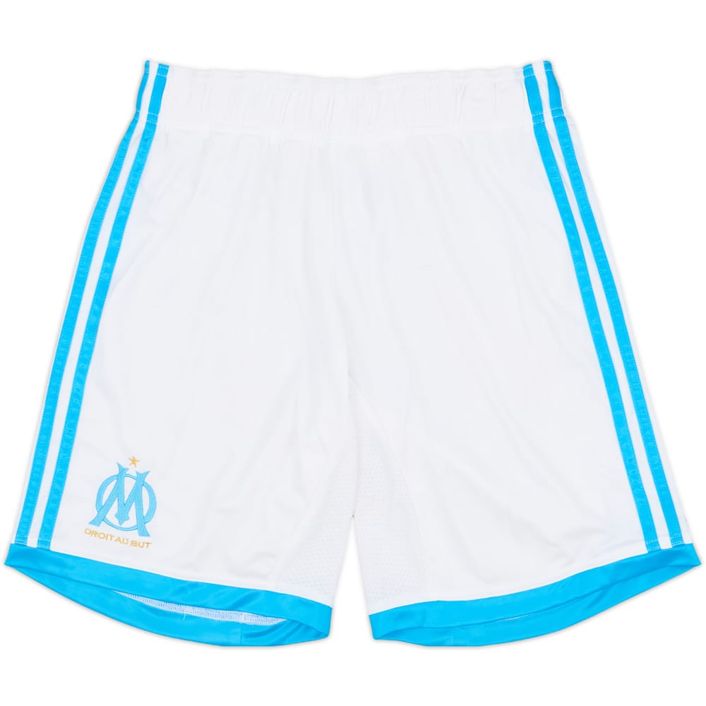 2013-14 Olympique Marseille Home Shorts - 8/10 - (S)