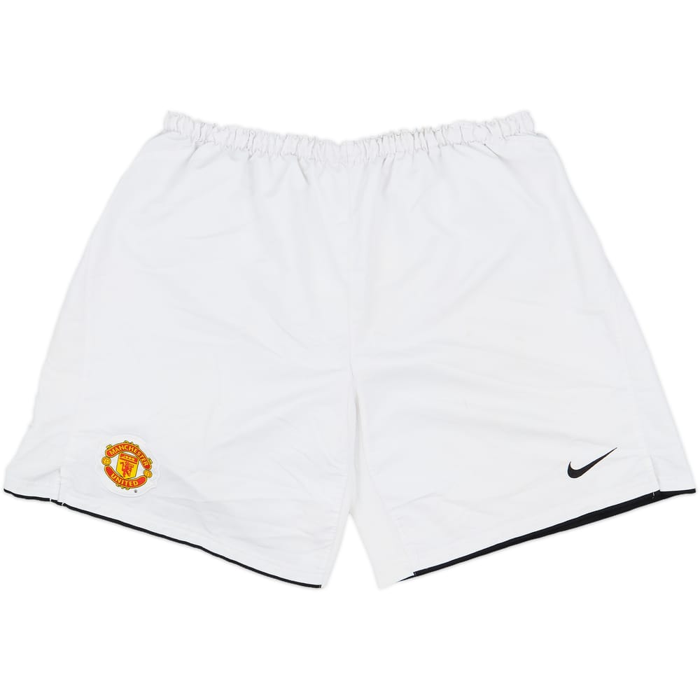 2007-09 Manchester United Home Shorts - 6/10 - (XL)