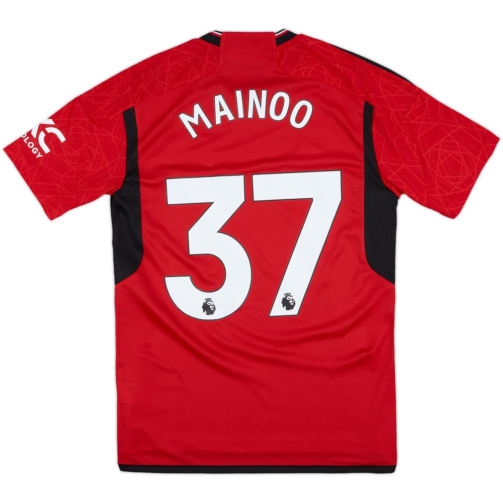 2023-24 Manchester United Home Shirt Mainoo #37 (M)