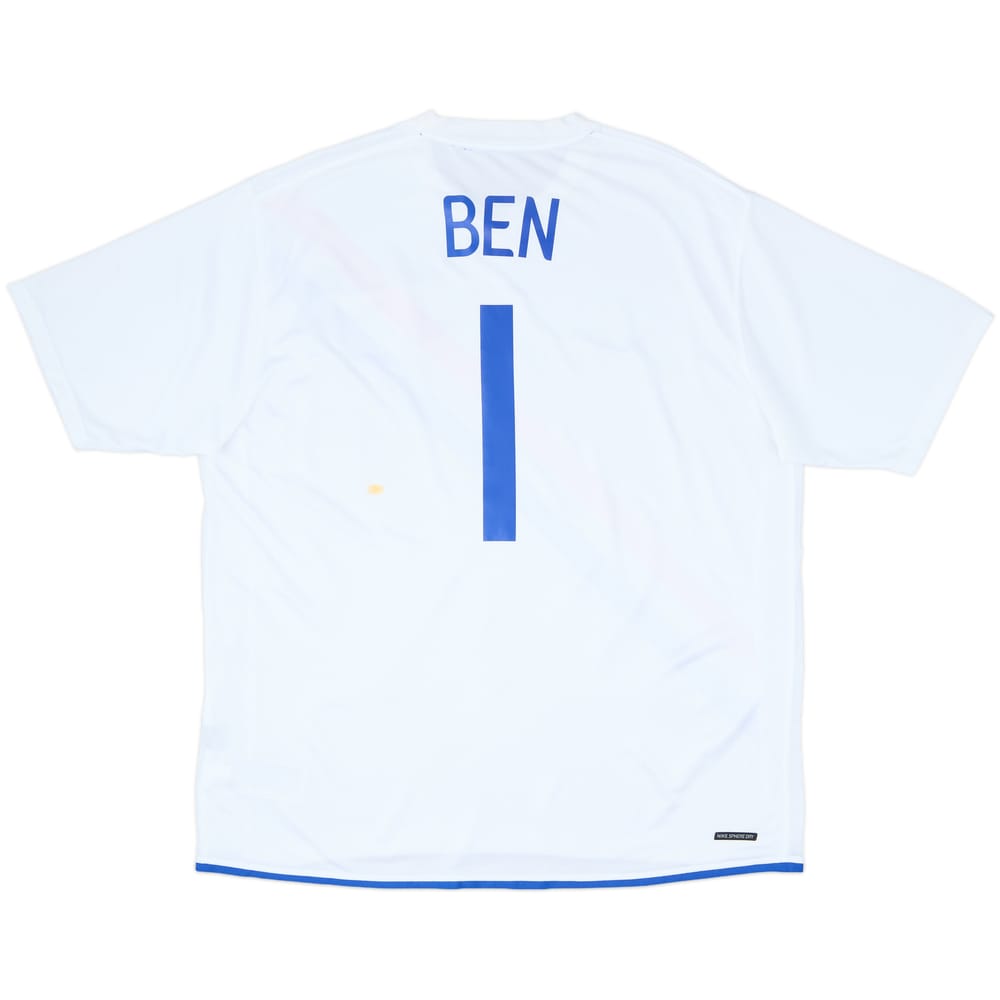 2006-08 Netherlands Away Shirt Ben #1 - 7/10 - (XXL)