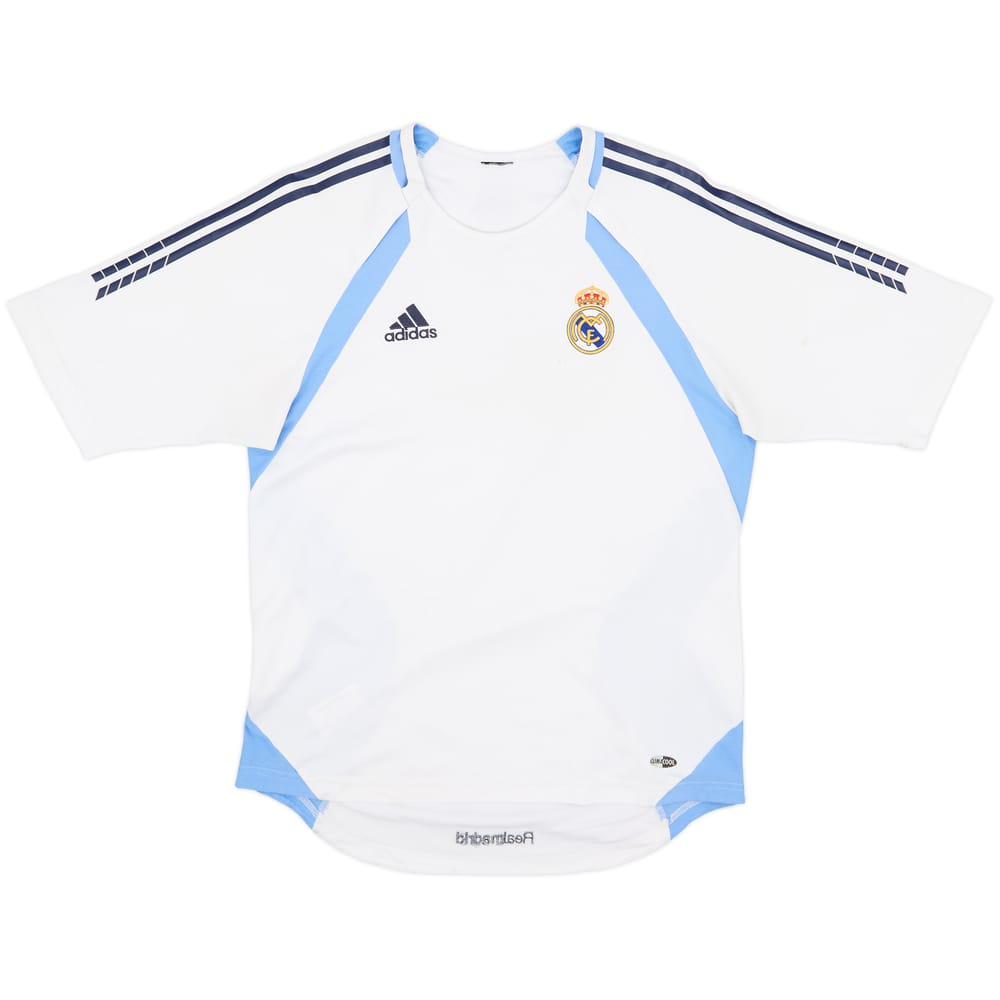 2004-05 Real Madrid adidas Training Shirt - 5/10 - (M)