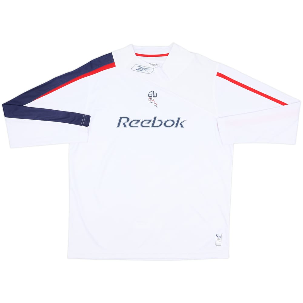 2005-07 Bolton Prototype Home L/S Shirt - 8/10 - (L)
