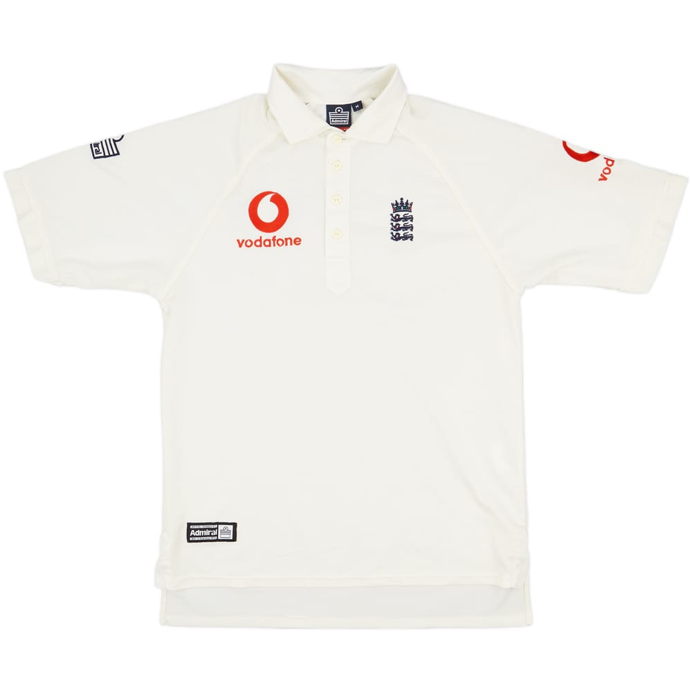2000-02 England Cricket Home Shirt - 9/10 - (M)