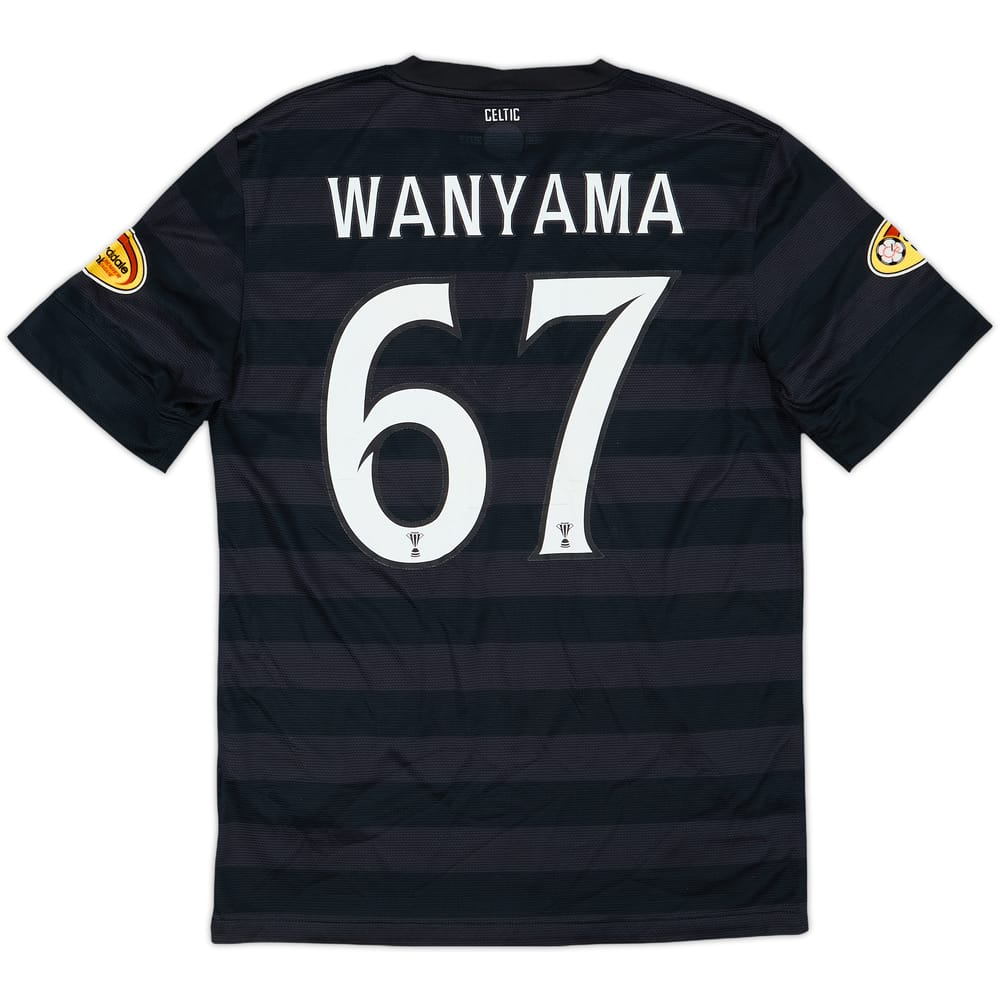 2012-13 Celtic '125th Anniversary' Away Shirt Wanyama #67 - 6/10 - (S)