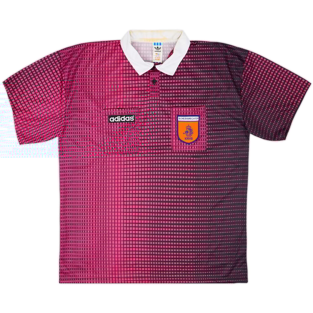 1990s Netherlands adidas Referee Shirt - 5/10 - (XL)