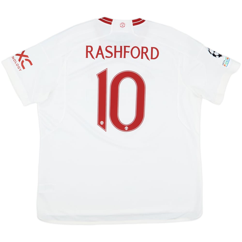 2023-24 Manchester United Third Shirt Rashford #10 - 9/10 - (XXL)