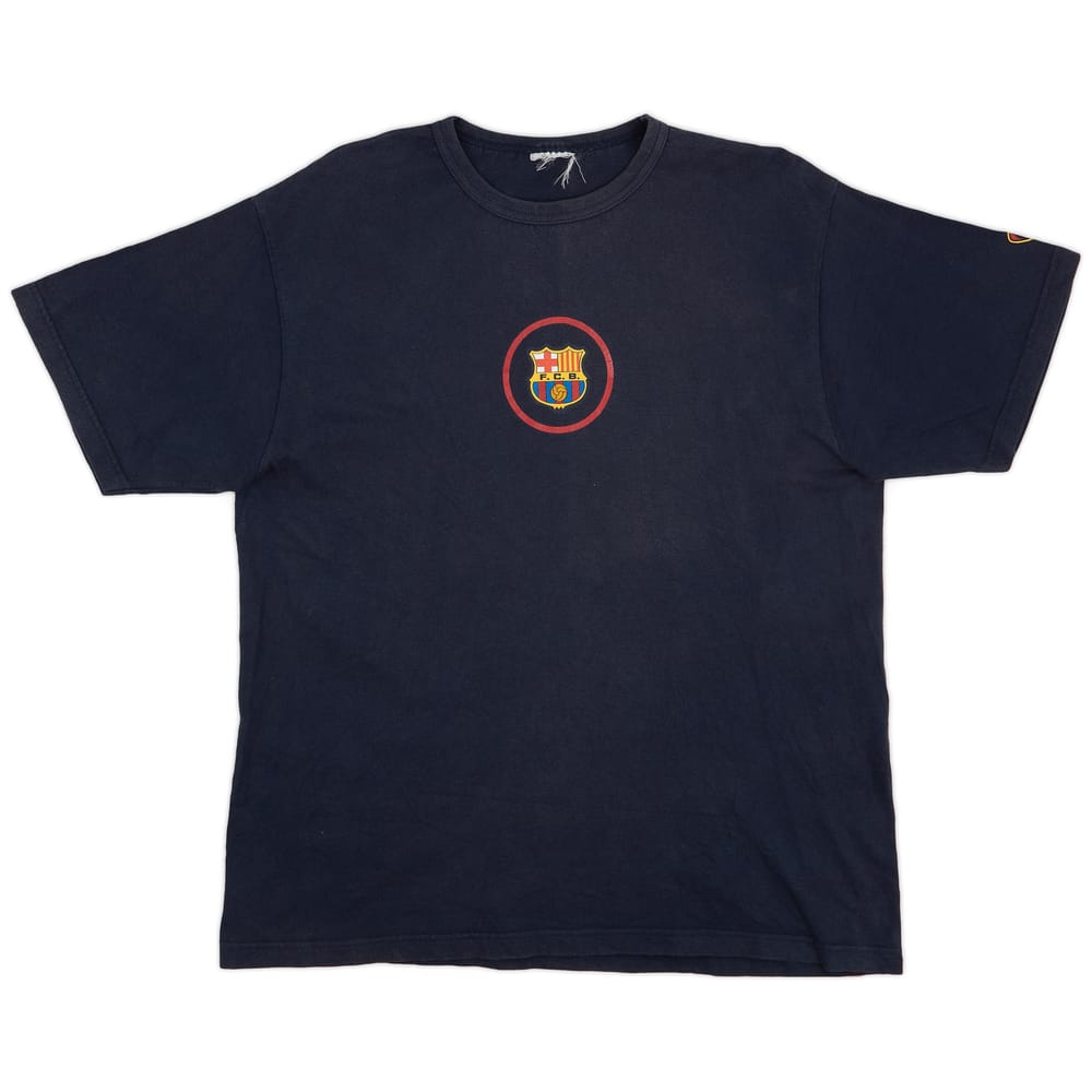 2000-01 Barcelona Nike Cotton Tee - 7/10 - (XL)