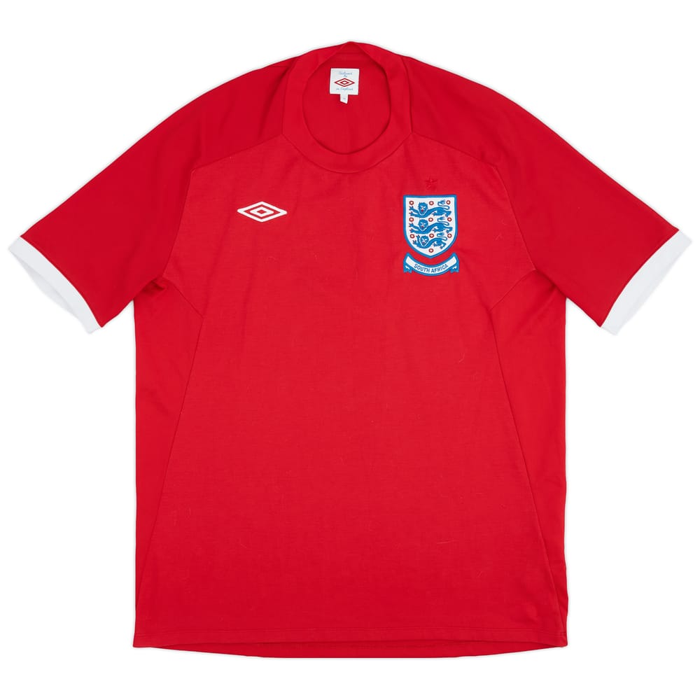 2010-11 England Away Shirt - 8/10 - (XL)