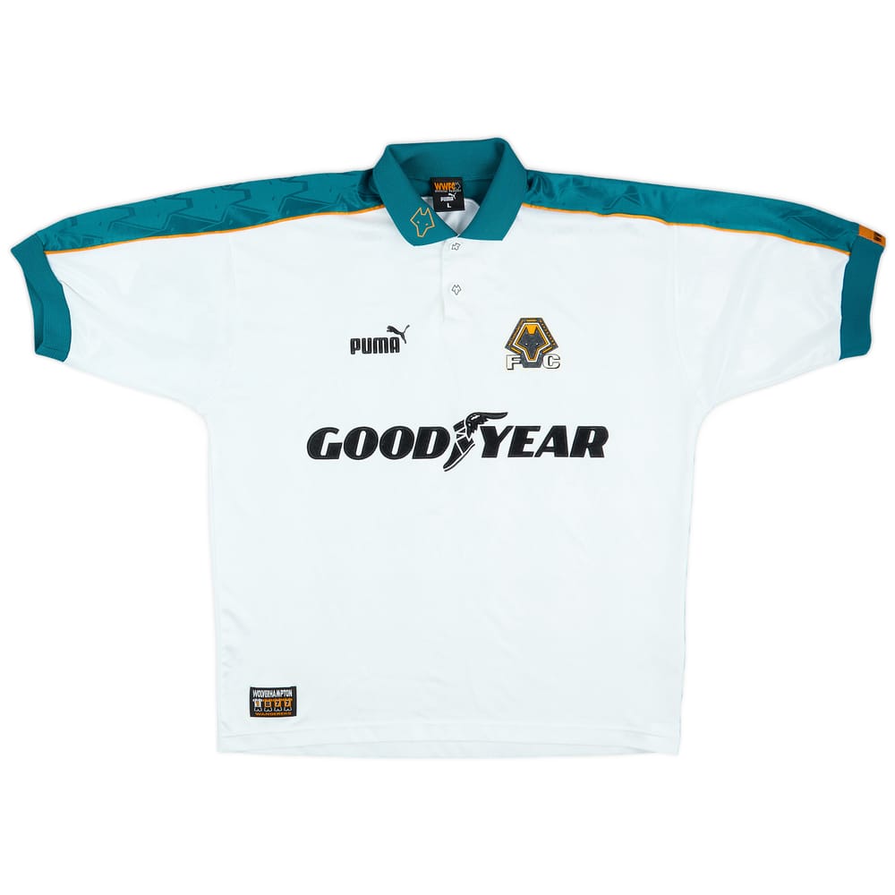 1997-99 Wolves Away Shirt - 8/10 - (L)
