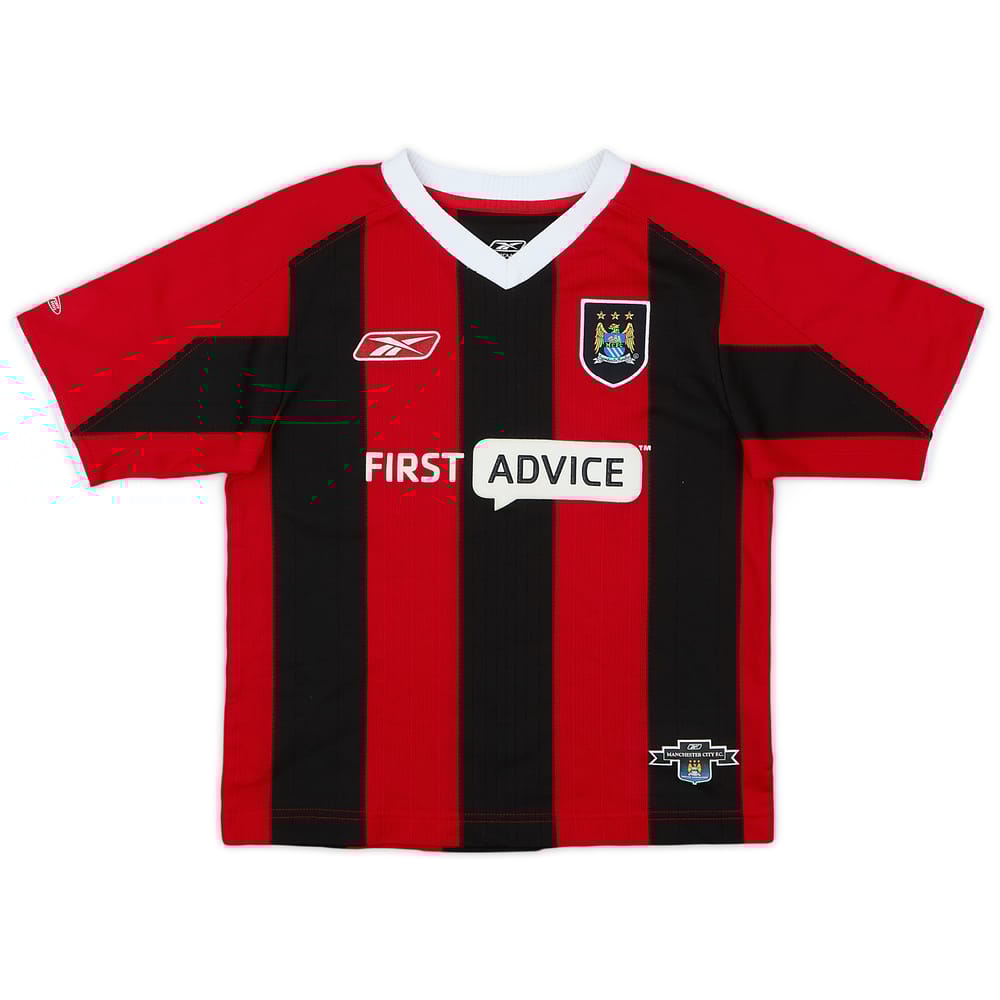 2003-04 Manchester City Away Shirt - 8/10 - (M.Boys)