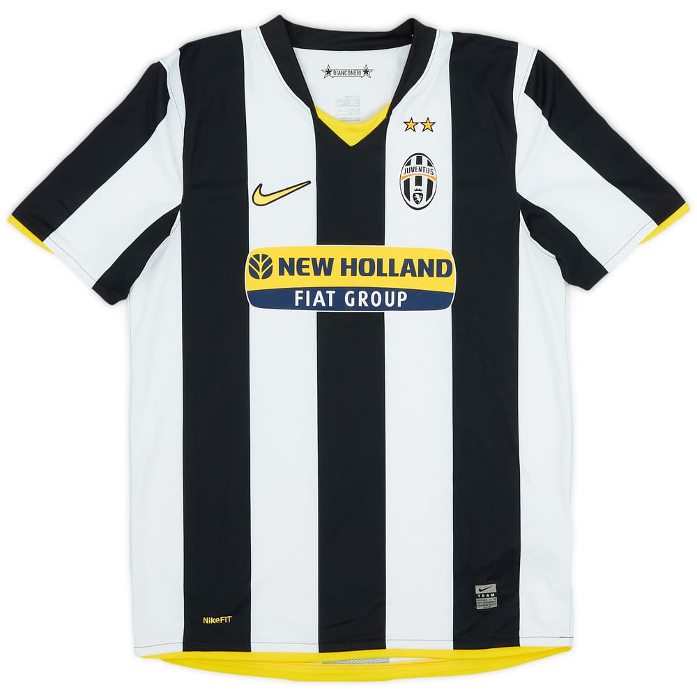 2008-09 Juventus Home Shirt - 9/10 - (XL.Boys)