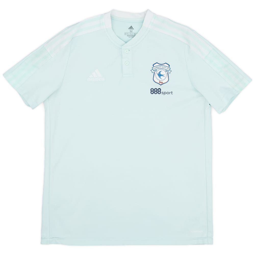 2021-22 Cardiff City adidas Polo Shirt - 8/10 - (M)