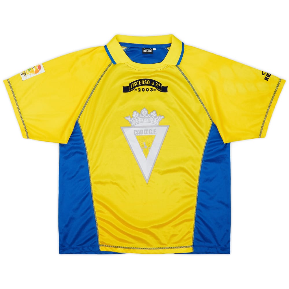 2003 Cadiz Kelme 'Ascenso a 2a' Leisure Shirt - 5/10 - (XL)