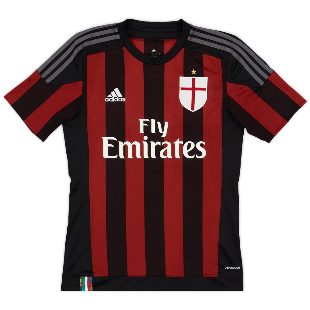 2015-16 AC Milan Home Shirt - 9/10 - (S)