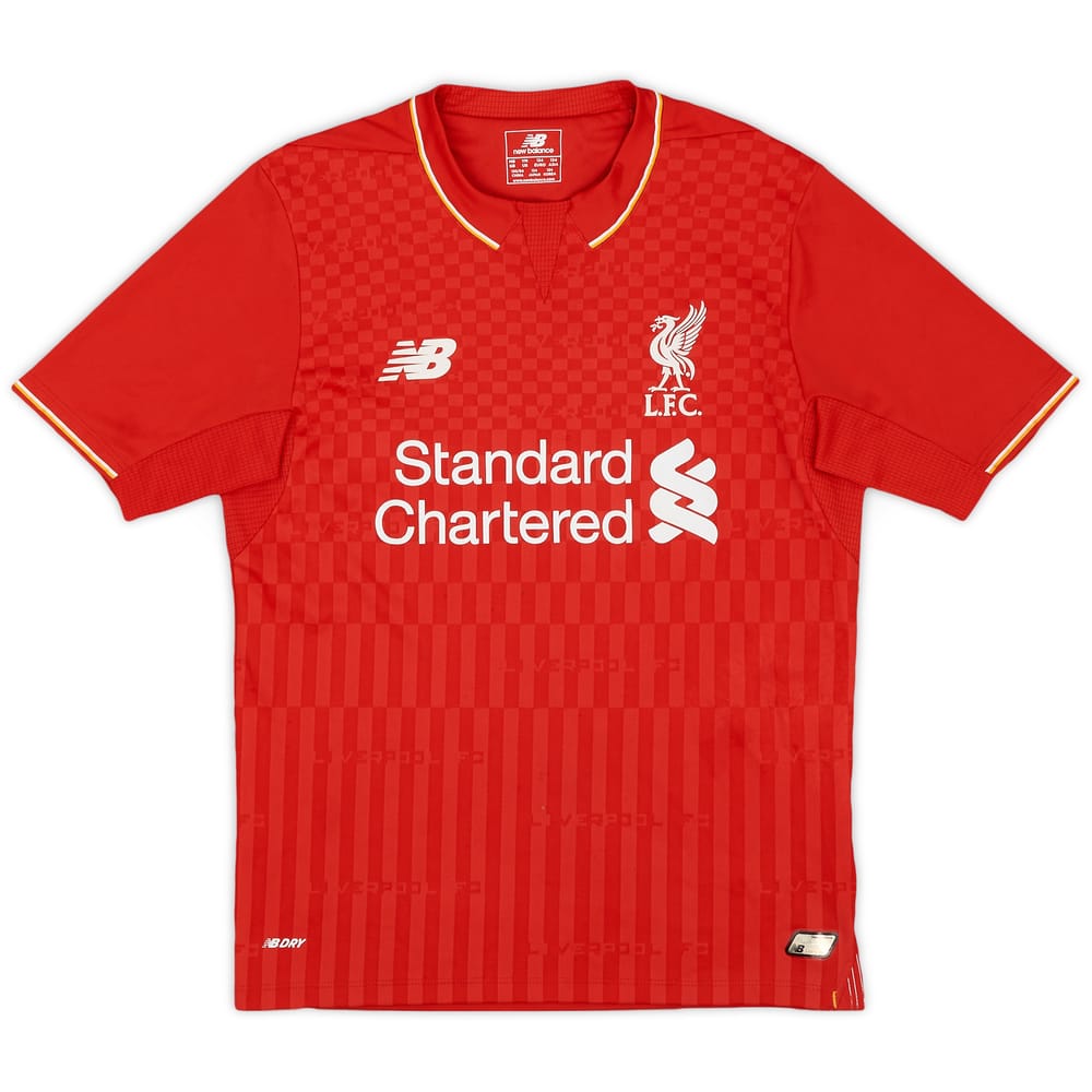 2015-16 Liverpool Home Shirt - 8/10 - (M.Boys)