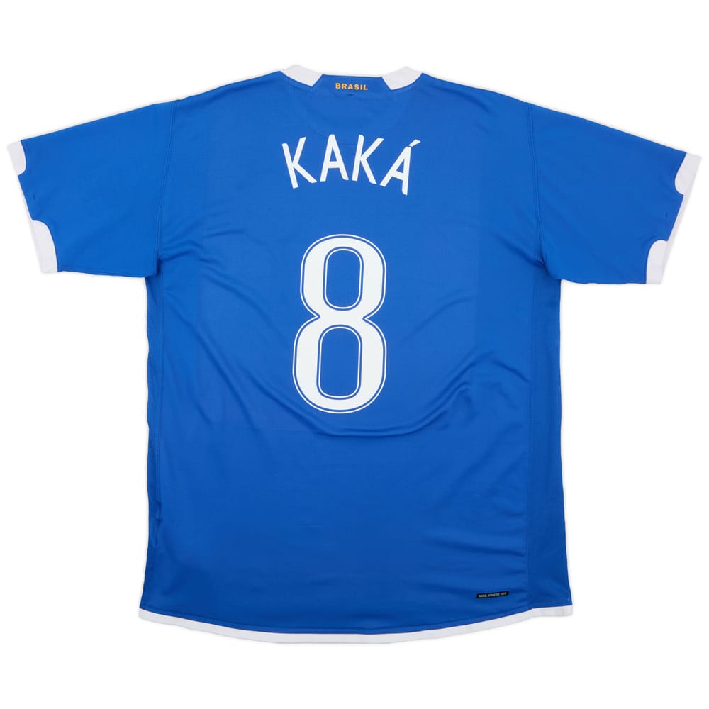 2006-07 Brazil Away Shirt Kaka #8 - 9/10 - (XL)
