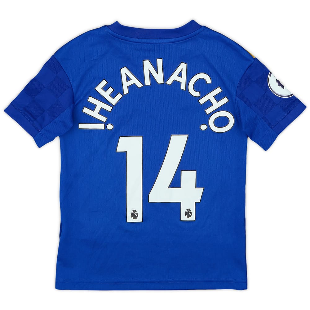 2019-20 Leicester Home Shirt Iheanacho #14 - 7/10 - (7-8 Years)