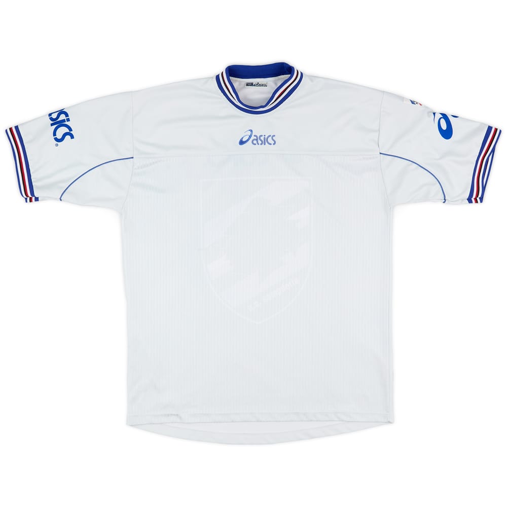 1990s Sampdoria Asics Training Shirt - 7/10 - (XL)