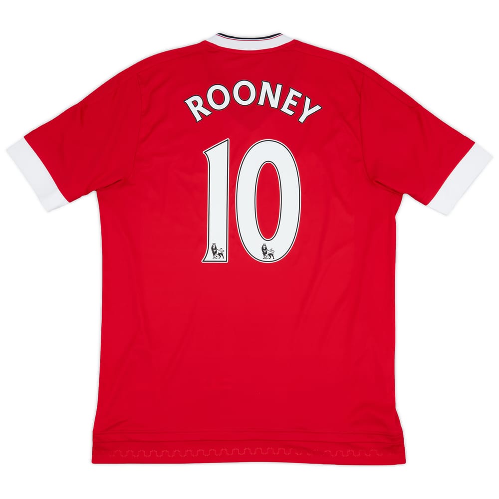 2015-16 Manchester United Home Shirt Rooney #10 - 5/10 - (L)