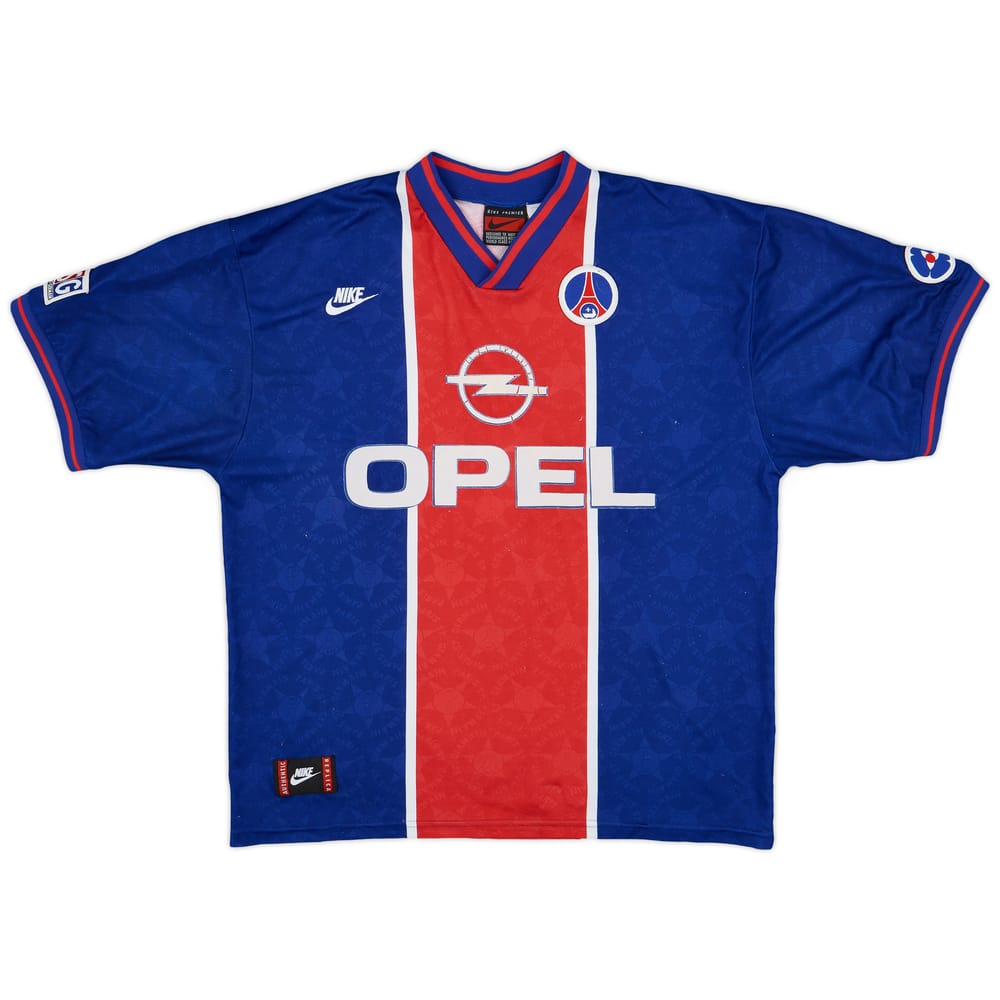 1995-96 Paris Saint-Germain Home Shirt - 6/10 - (XL)