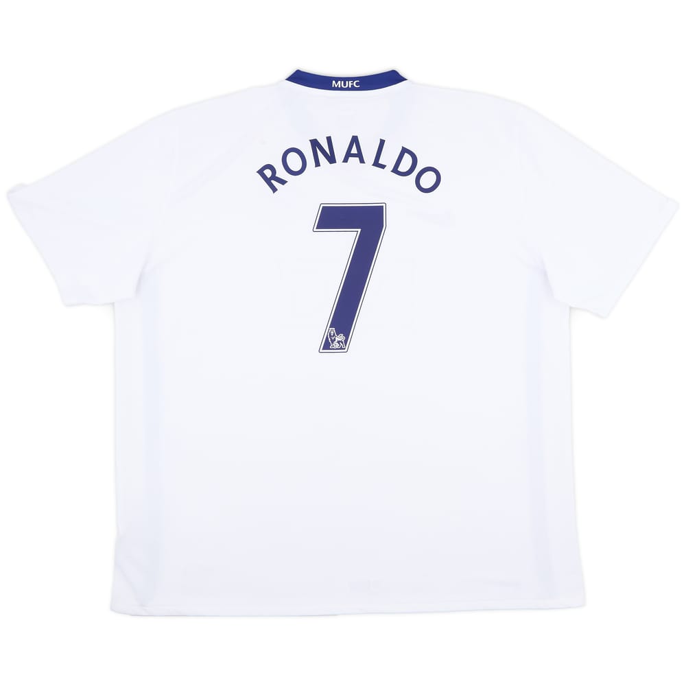 2008-10 Manchester United Away Shirt Ronaldo #7 - 7/10 - (3XL)
