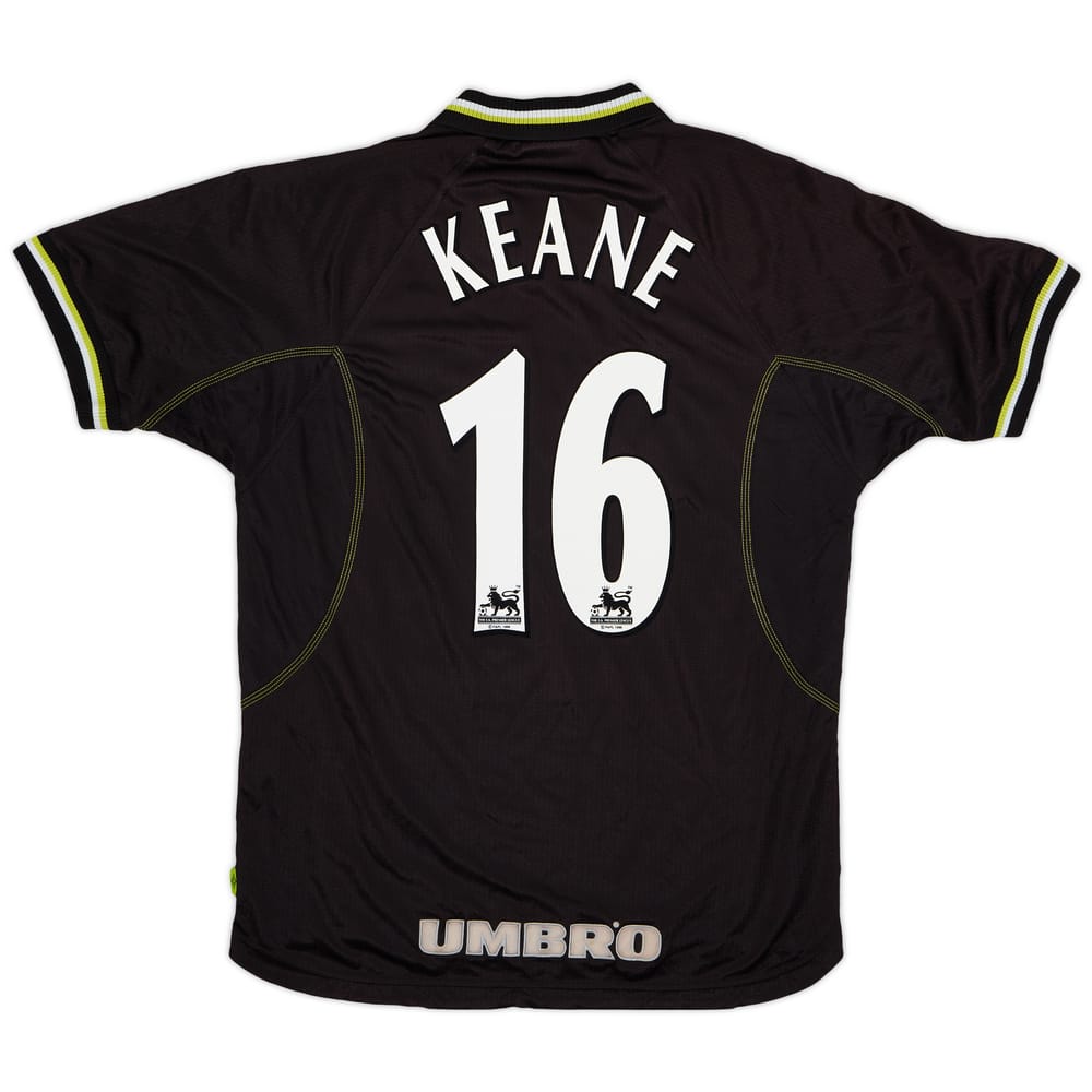 1998-99 Manchester United Third Shirt Keane #16 - 6/10 - (L)