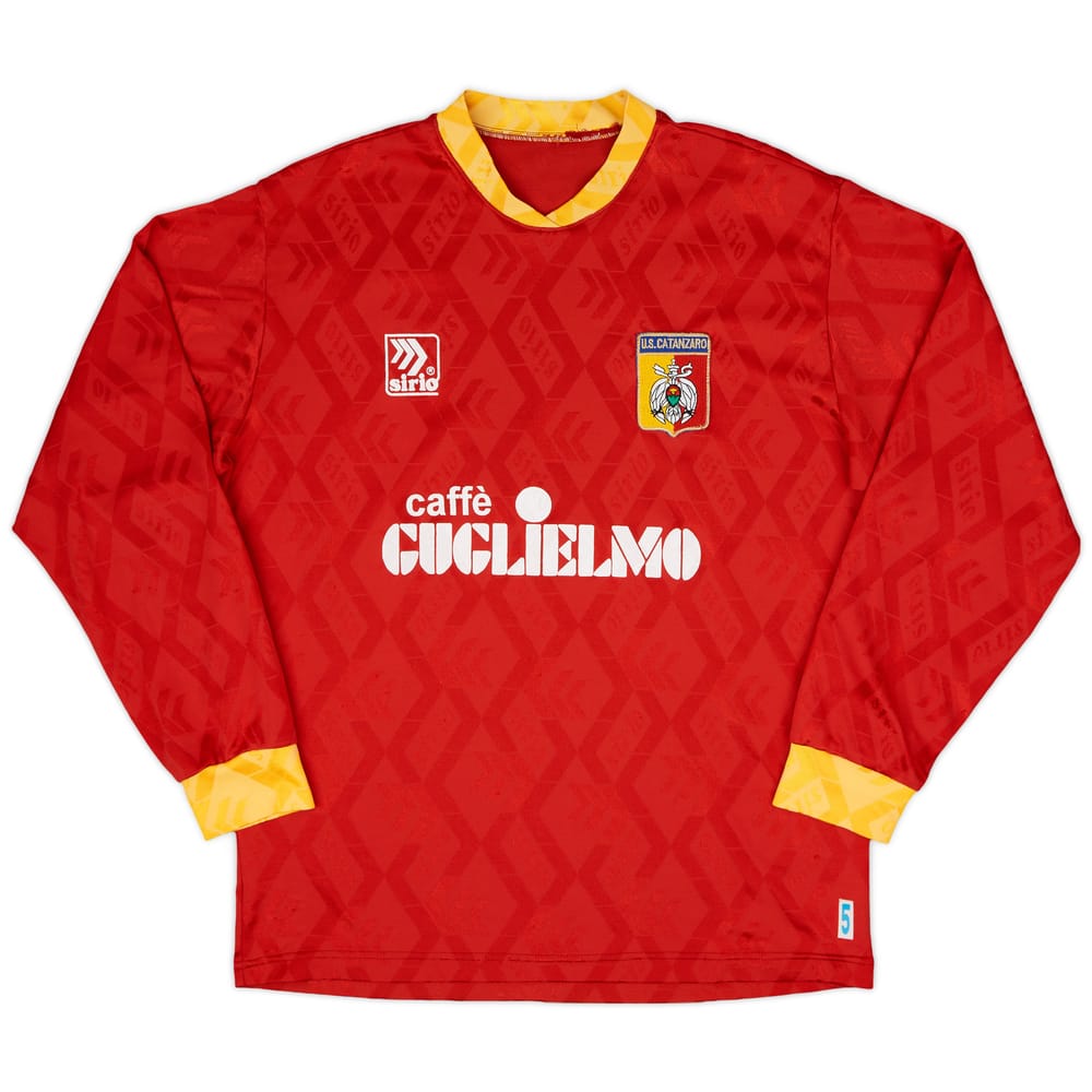 1996-97 Catanzaro Away L/S Shirt - 8/10 - (XL)